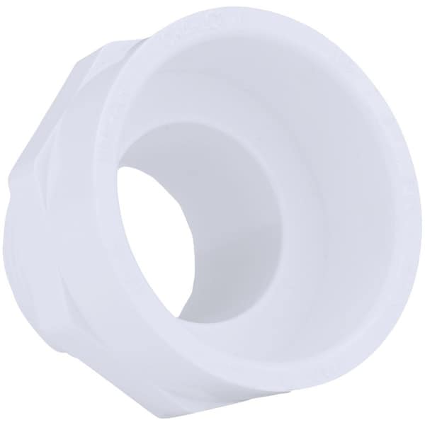 Charlotte Pipe And Foundry 1-1/2 In. Hub x 1-1/4 In. MIP Schedule 40 DWV PVC Adapter PVC 00109 0800HA - main